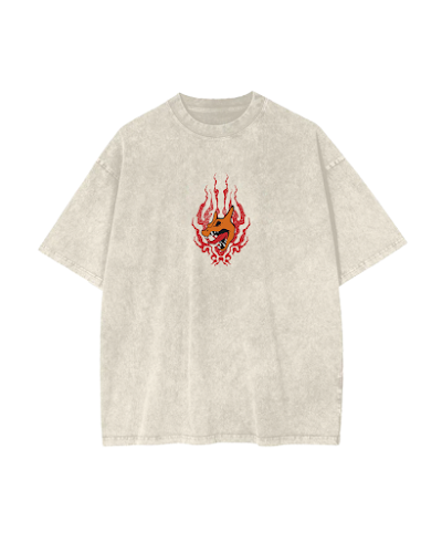 Camisa acid wash Charizard