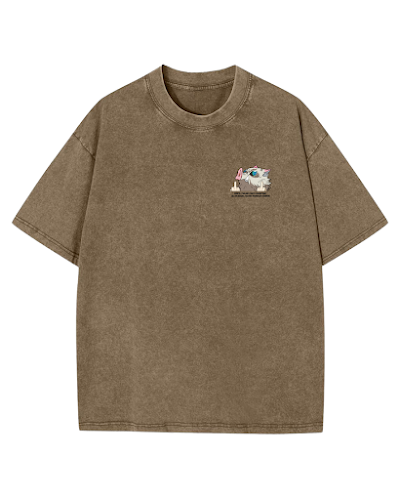 Camisa acid wash Inosuke