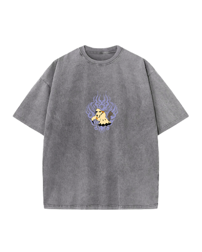 Camisa acid wash Mimikyu