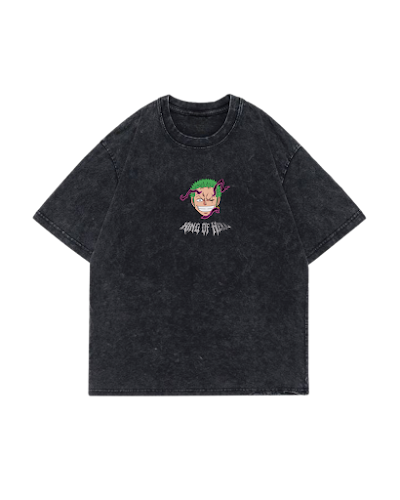Camisa acid wash Zoro