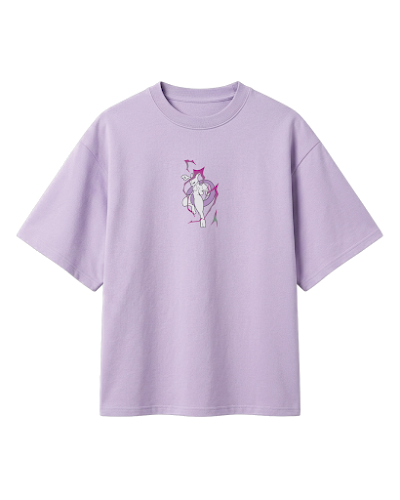 Camisa boxy Mewtwo