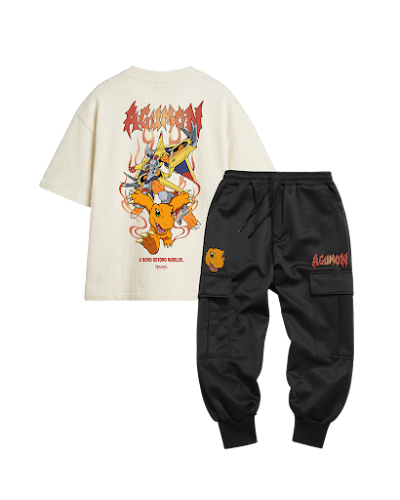 Combo boxy y jogger Agumon