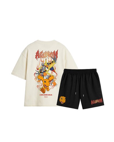 Combo boxy y pantaloneta Agumon