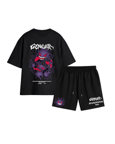Combo boxy y pantaloneta Gengar