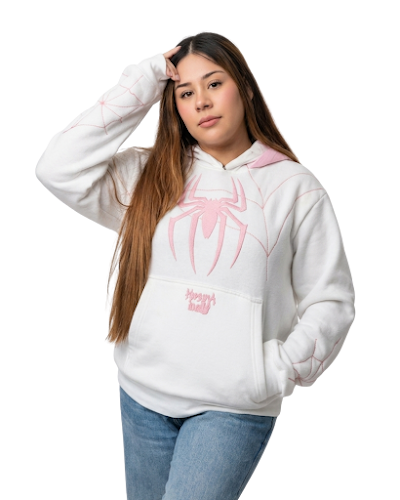 Hoodie Spiderman blanco edición limitada