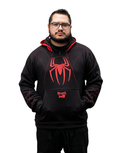 Hoodie Spiderman negro edición limitada